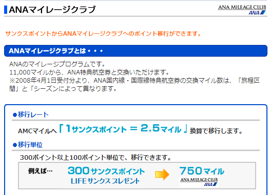マイル取得方法