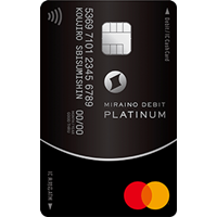 住信SBIネット銀行ミライノ デビット PLATINUM（Mastercard）